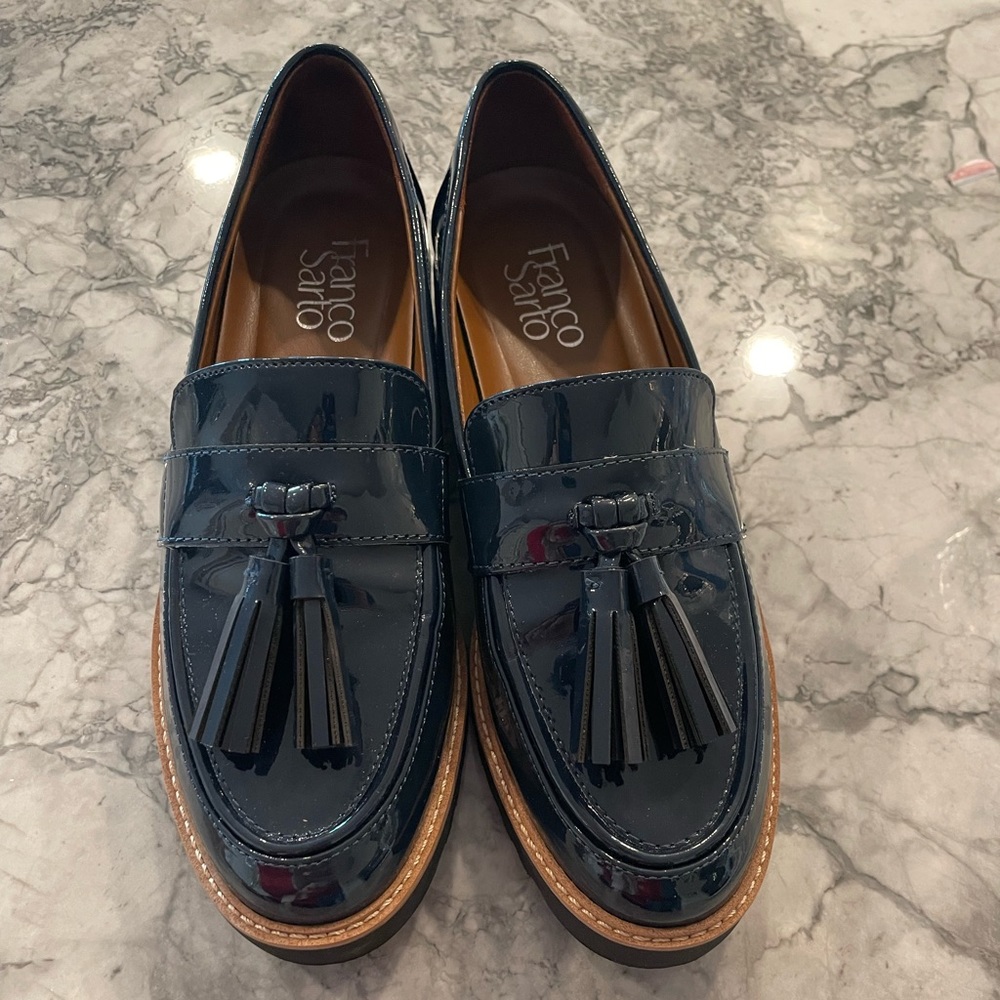 Franco Sarto Carolyn Lug Sole Loafers- Brand new 6.5